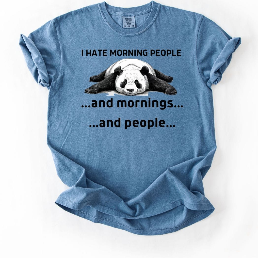 I hate Morning Casual tee