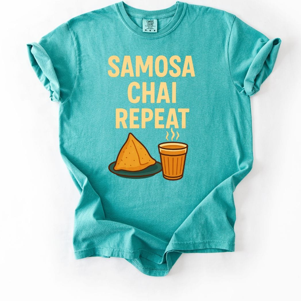 Samosa Chai Repeat Tee