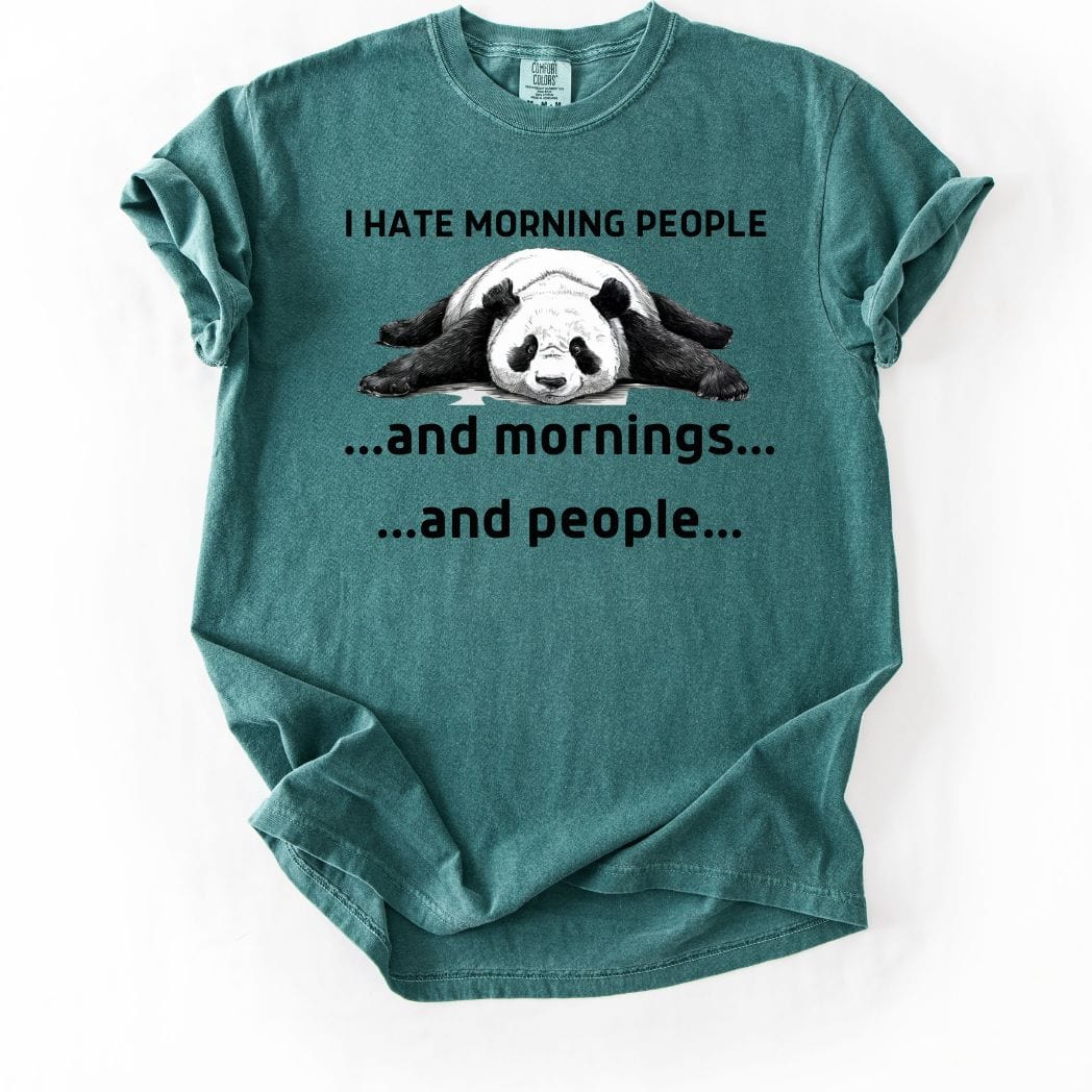 I hate Morning Casual tee