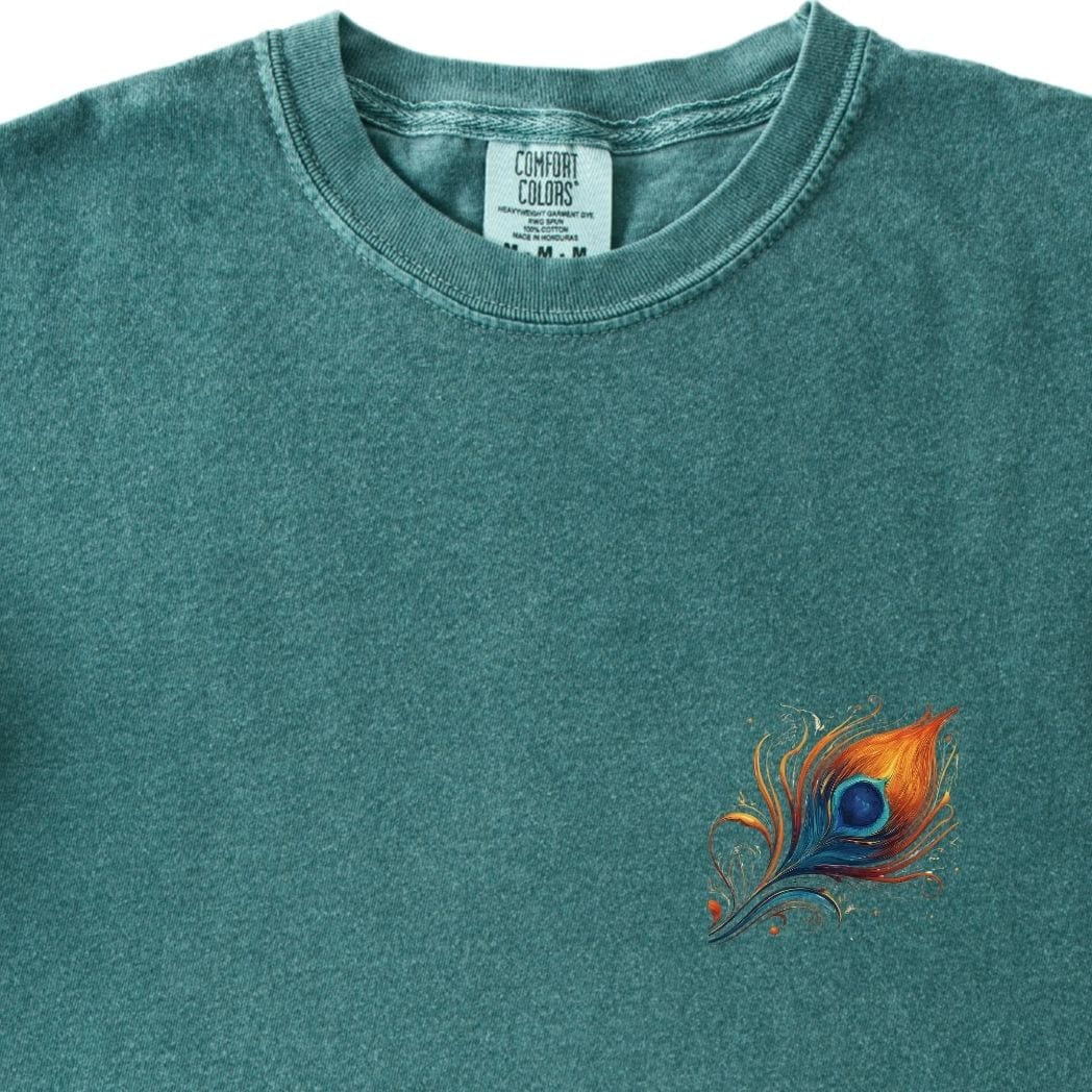 Krishna Ji Hindu Modern Tee - Feather