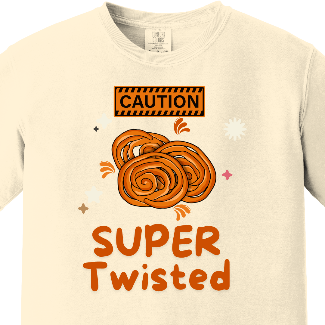 Jalebi - Caution Super Twisted Tee