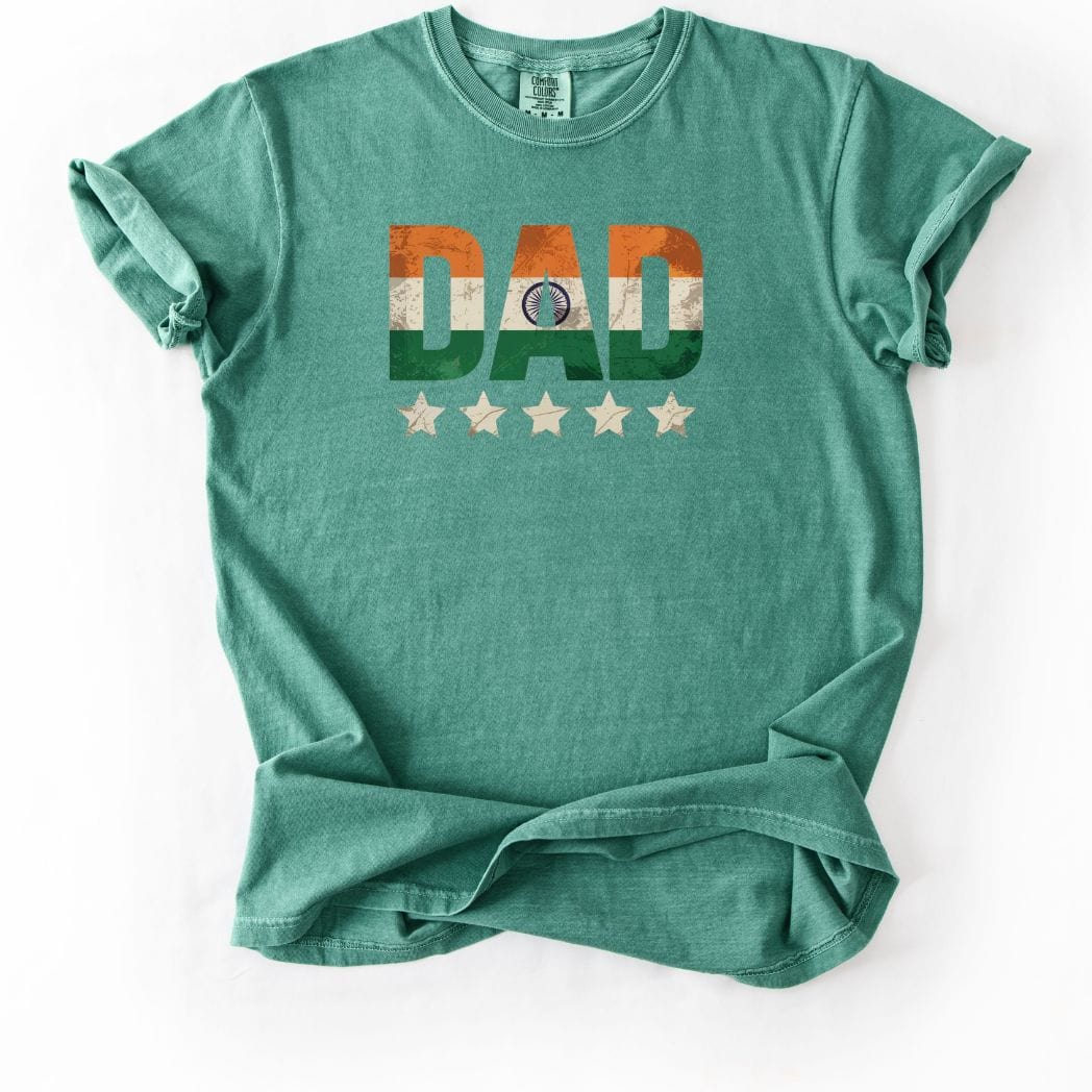 DAD - India Flag Papa Tee
