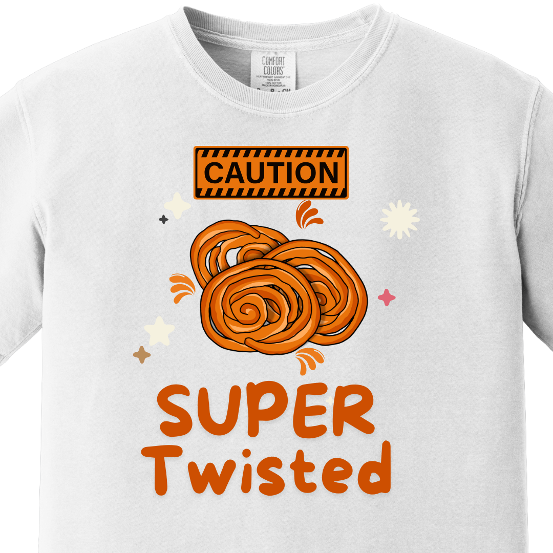 Jalebi - Caution Super Twisted Tee