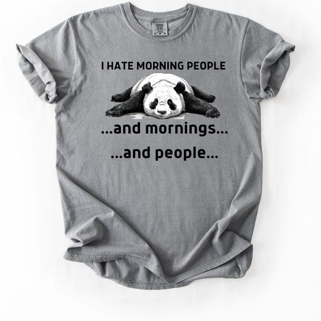 I hate Morning Casual tee