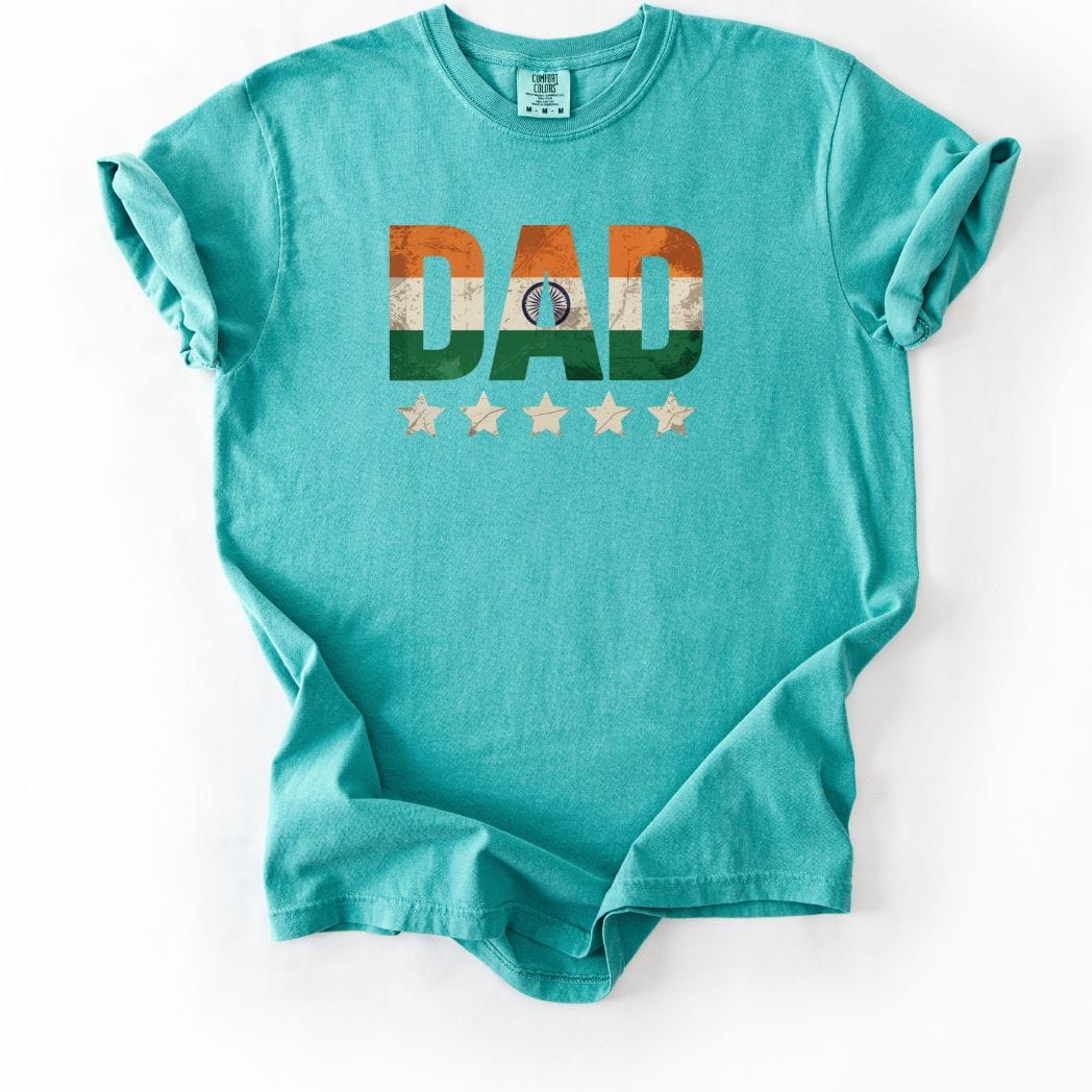 DAD - India Flag Papa Tee