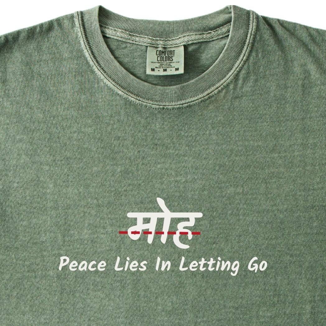 Moh - Peace Lies in Letting Go Tee