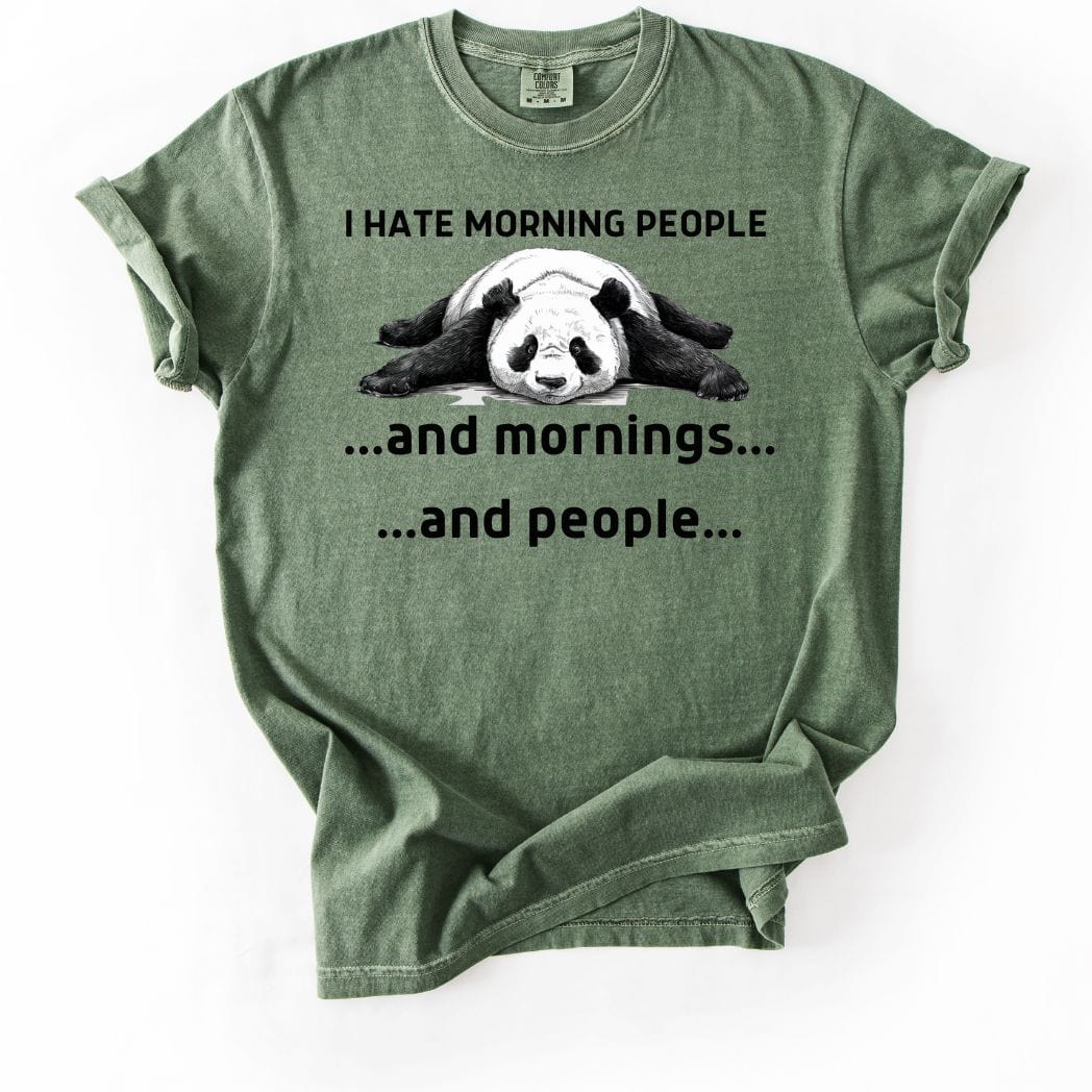I hate Morning Casual tee