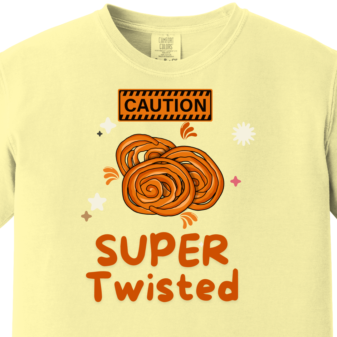 Jalebi - Caution Super Twisted Tee