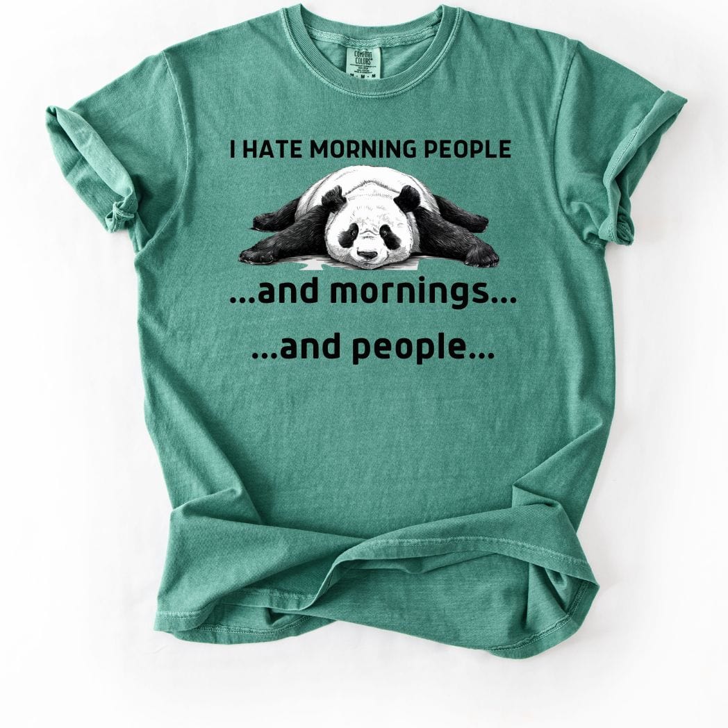 I hate Morning Casual tee