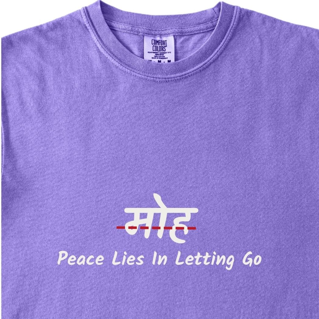 Moh - Peace Lies in Letting Go Tee