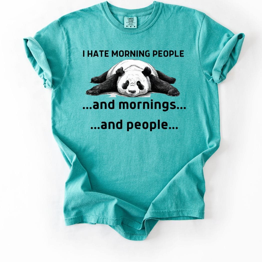 I hate Morning Casual tee