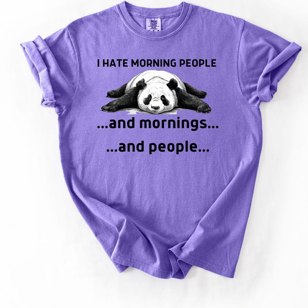 I hate Morning Casual tee