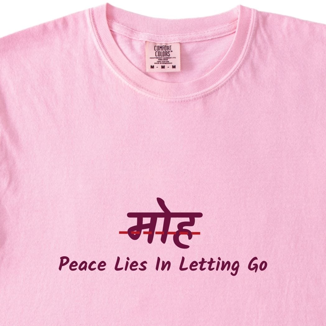 Moh - Peace Lies in Letting Go Tee