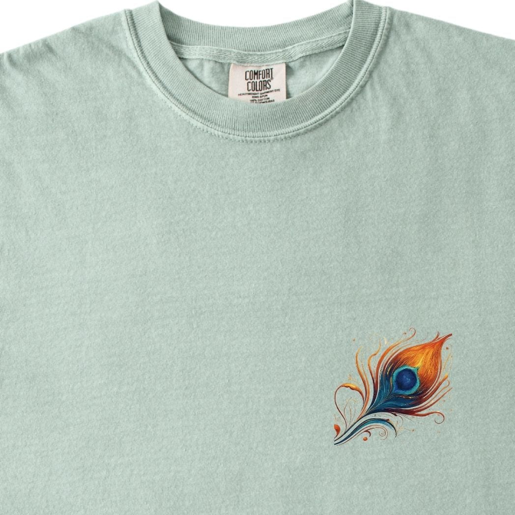 Krishna Ji Hindu Modern Tee - Feather