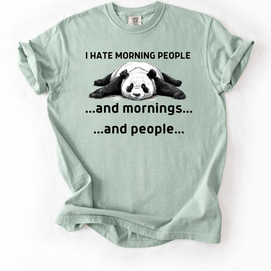 I hate Morning Casual tee