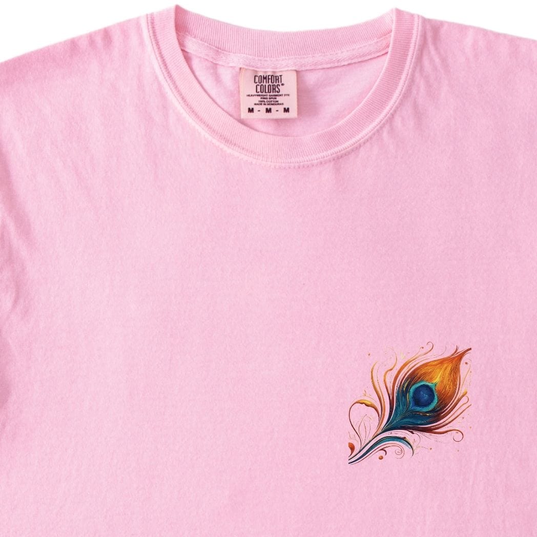 Krishna Ji Hindu Modern Tee - Feather