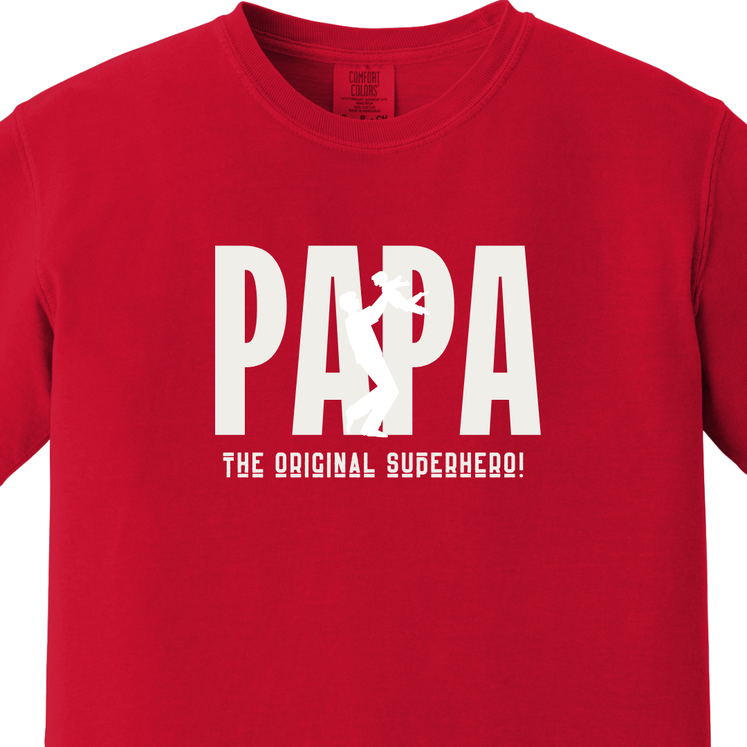 PAPA - The Original Superhero Tee