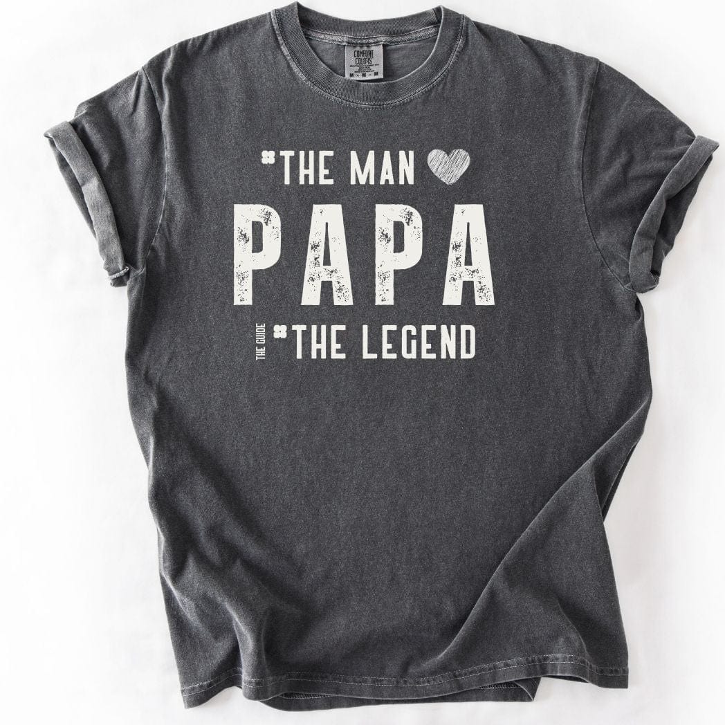 PAPA - The Man The Guide The Legend Dad Tee