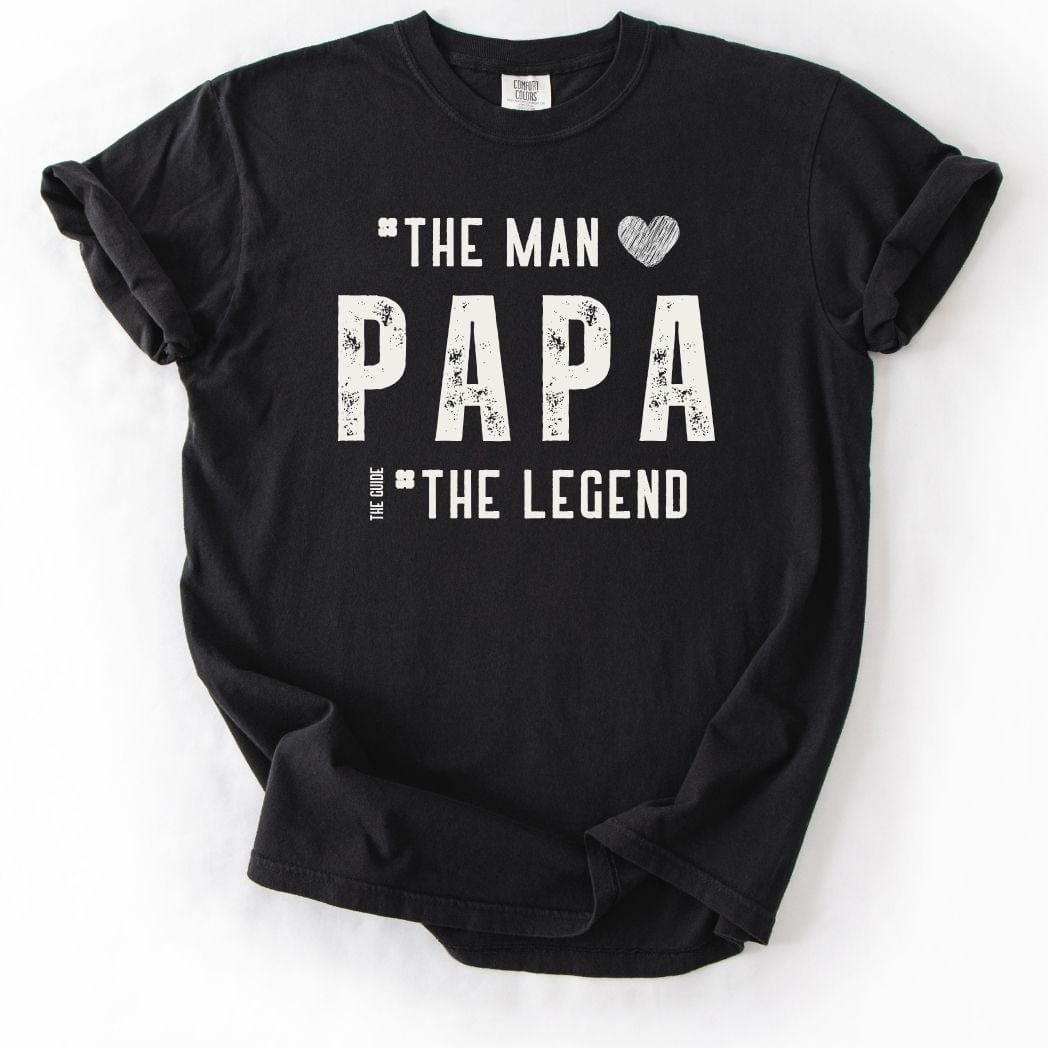 PAPA - The Man The Guide The Legend Dad Tee
