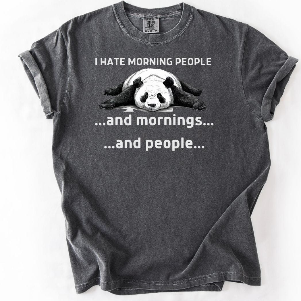 I hate Morning Casual tee