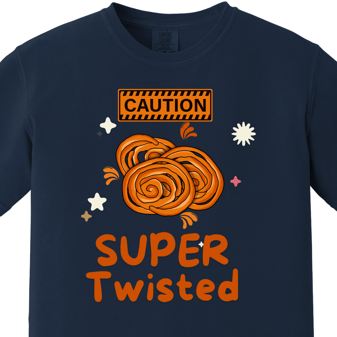 Jalebi - Caution Super Twisted Tee