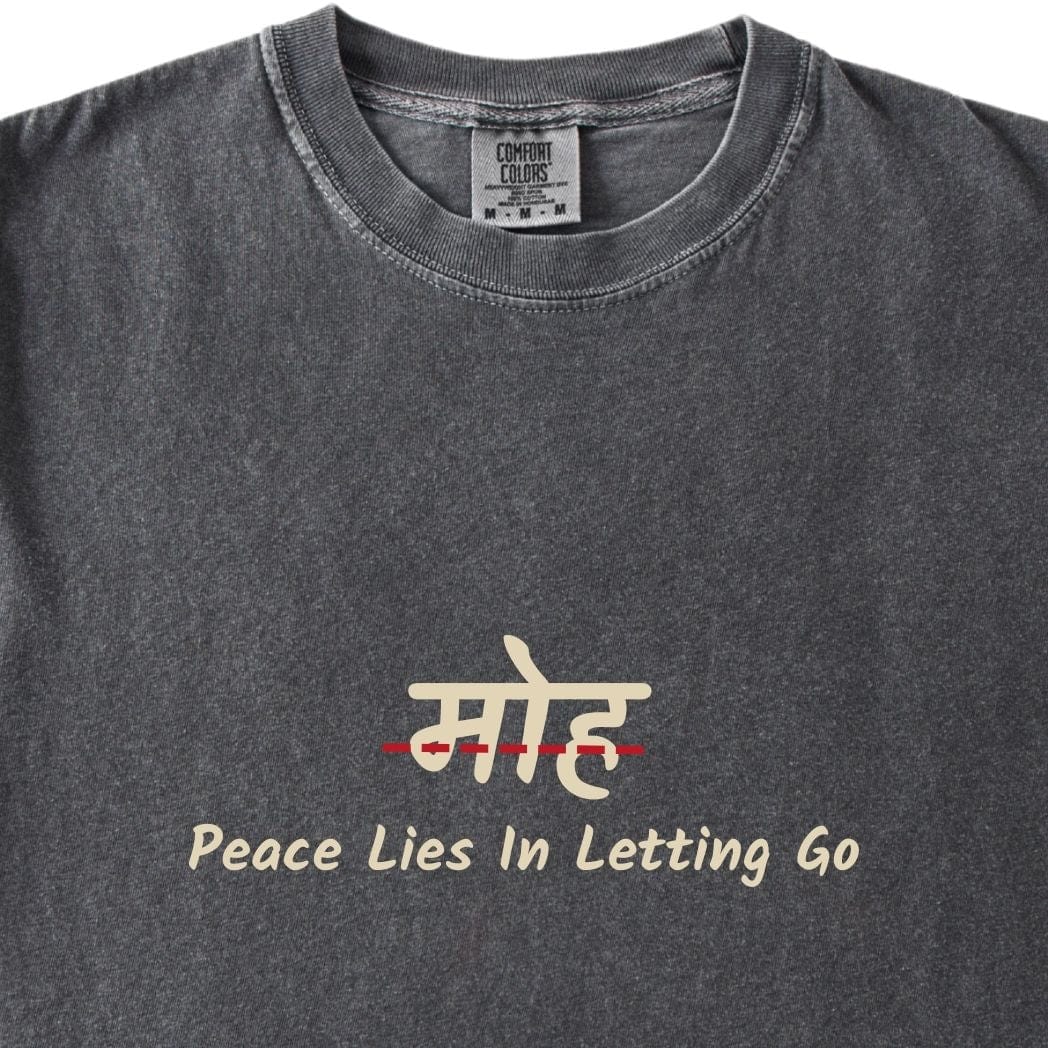 Moh - Peace Lies in Letting Go Tee