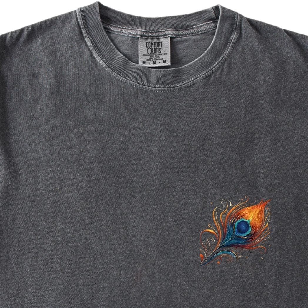 Krishna Ji Hindu Modern Tee - Feather