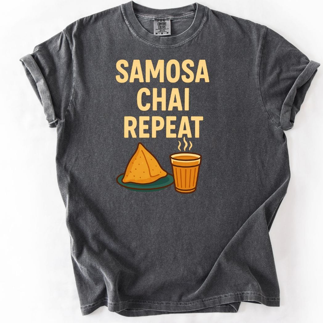 Samosa Chai Repeat Tee