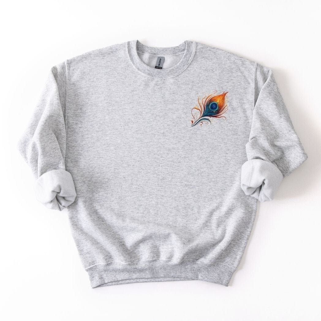 Krishna Ji Feather Sweatshirt