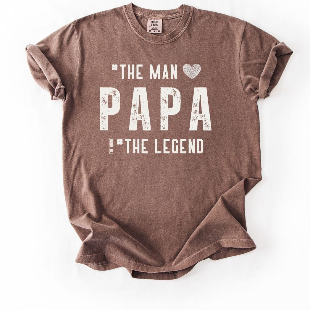 PAPA - The Man The Guide The Legend Dad Tee