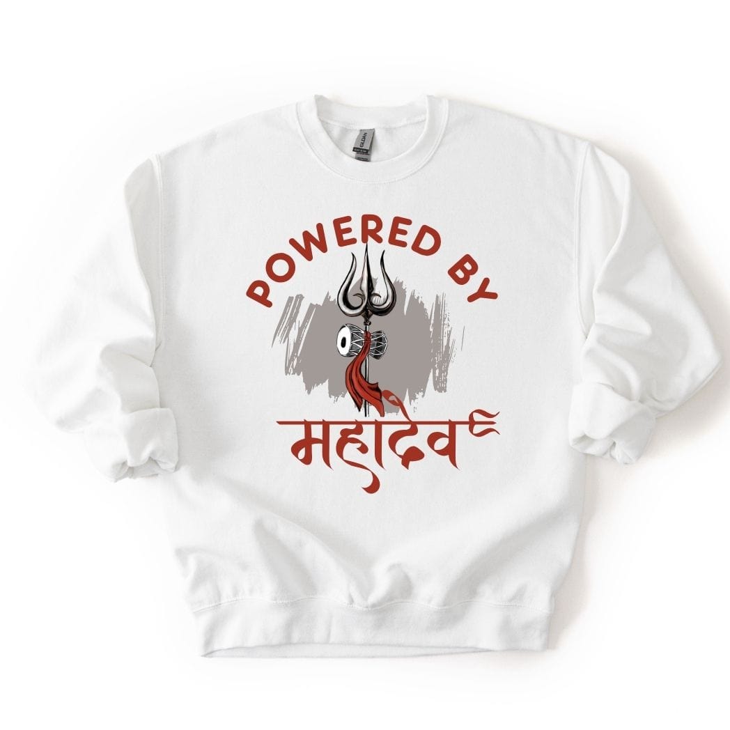 Powered by Mahadev Shiv SWEATSHIRT