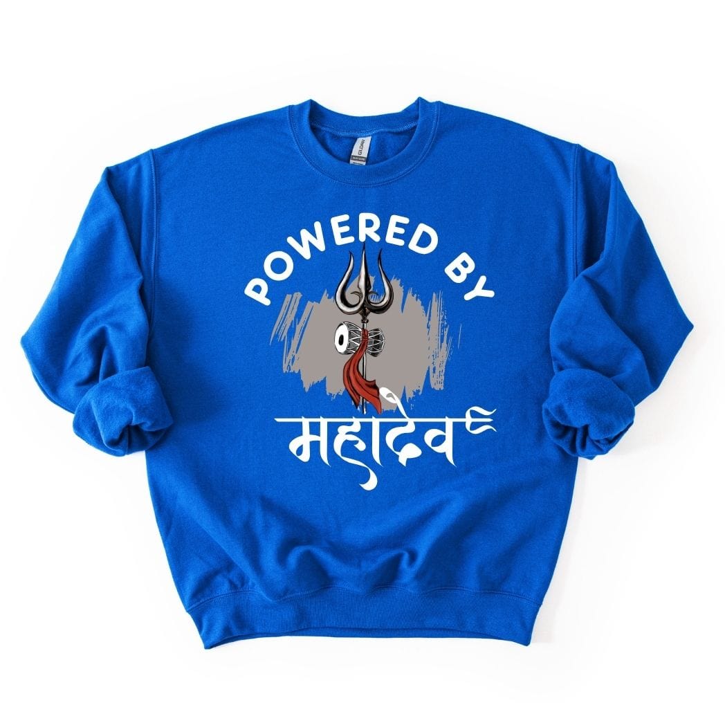 Powered by Mahadev Shiv SWEATSHIRT