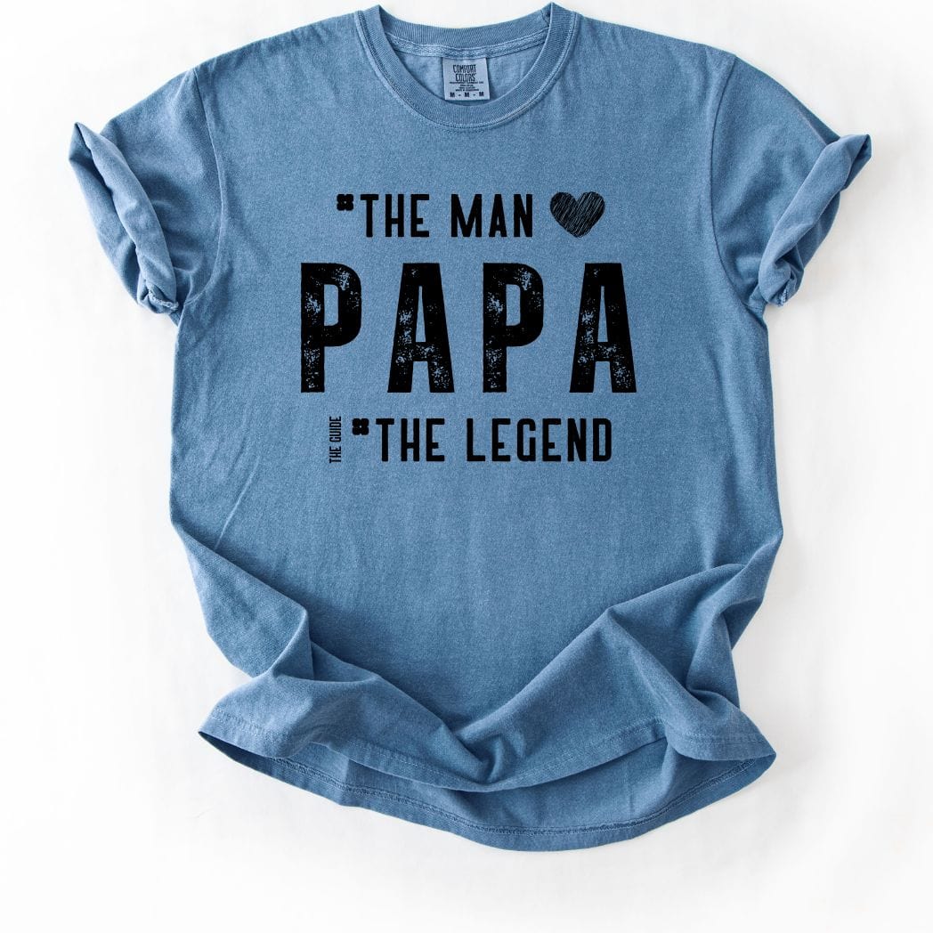 PAPA - The Man The Guide The Legend Dad Tee