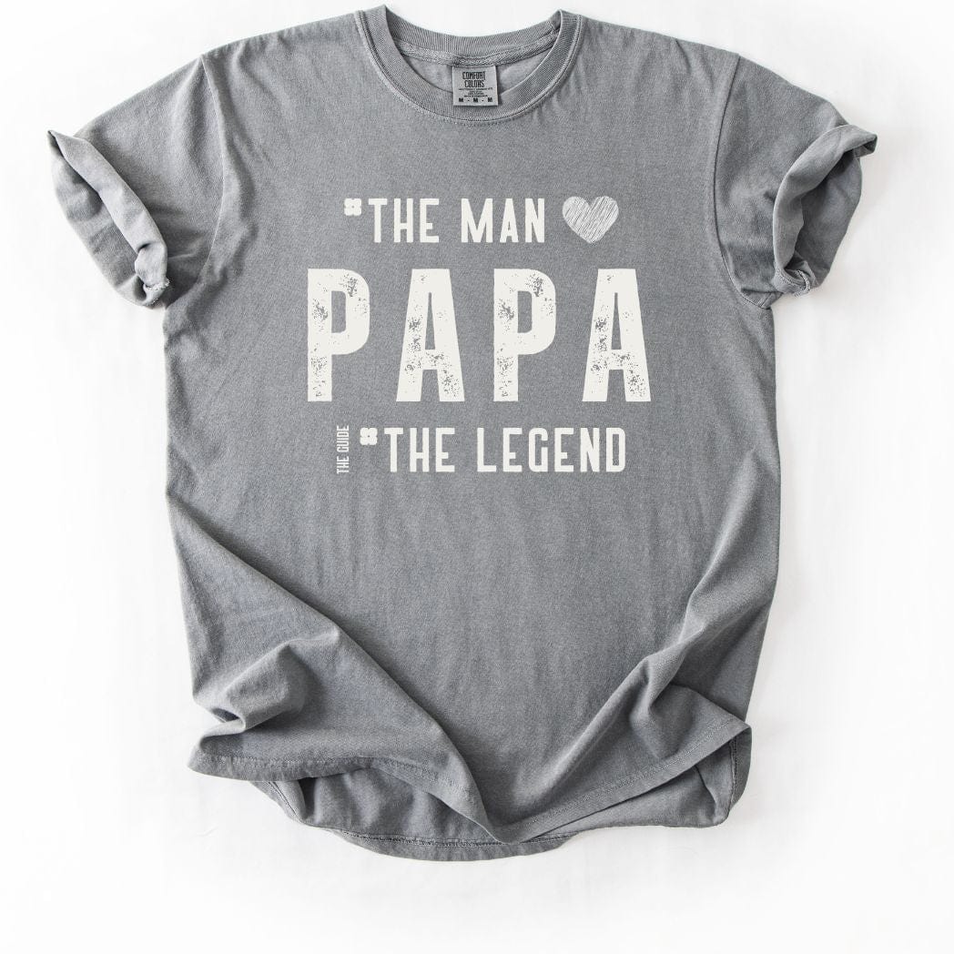 PAPA - The Man The Guide The Legend Dad Tee