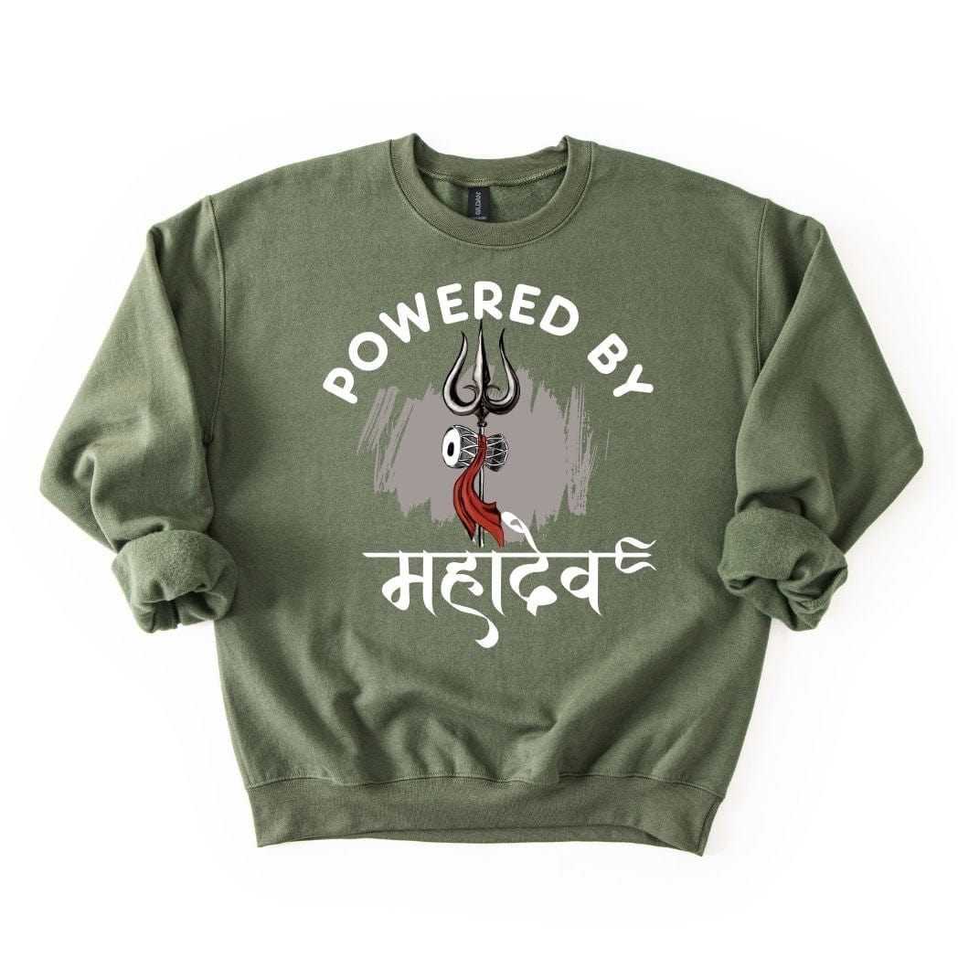 Powered by Mahadev Shiv SWEATSHIRT