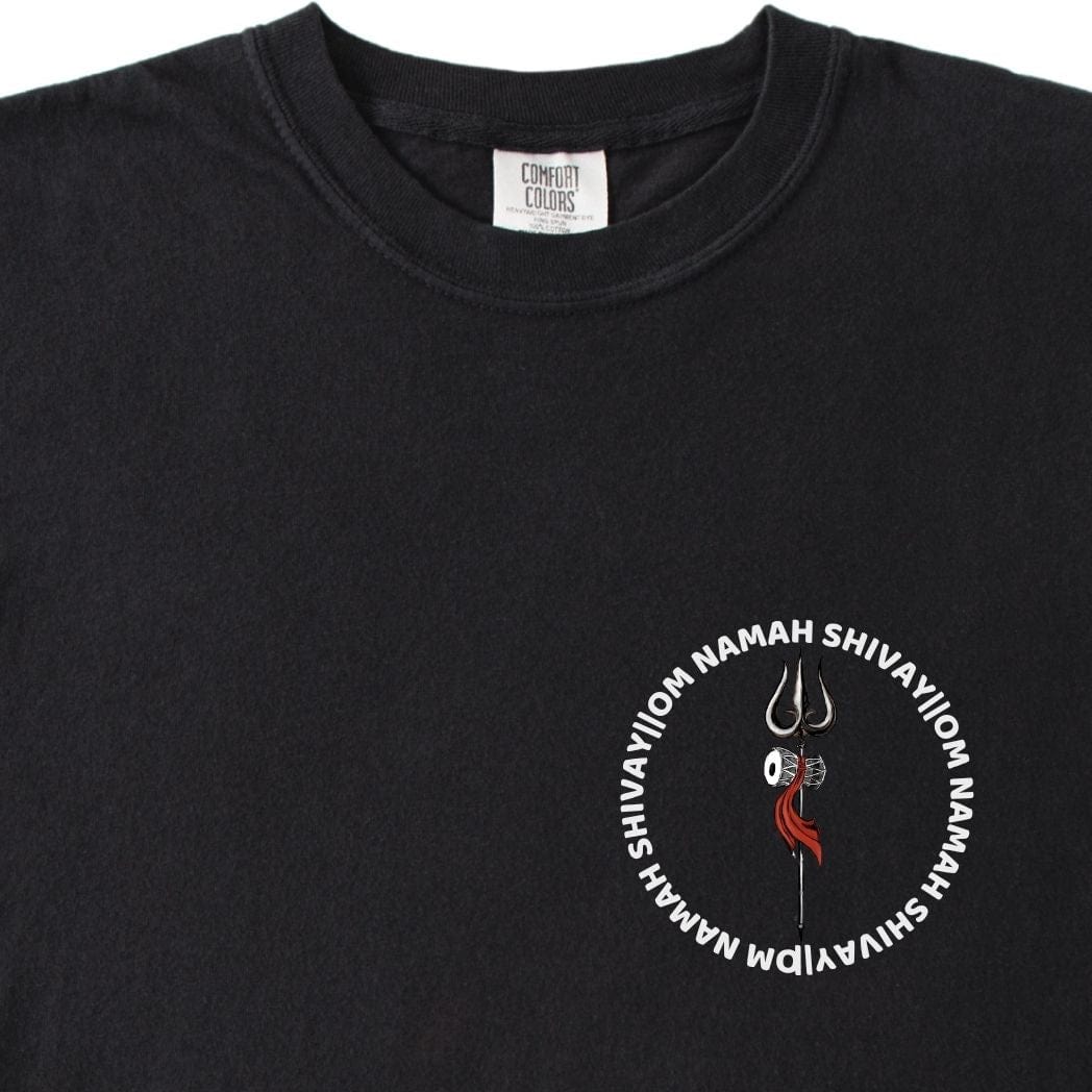 Shiv Ji Trident Om Namah Shivay Tee