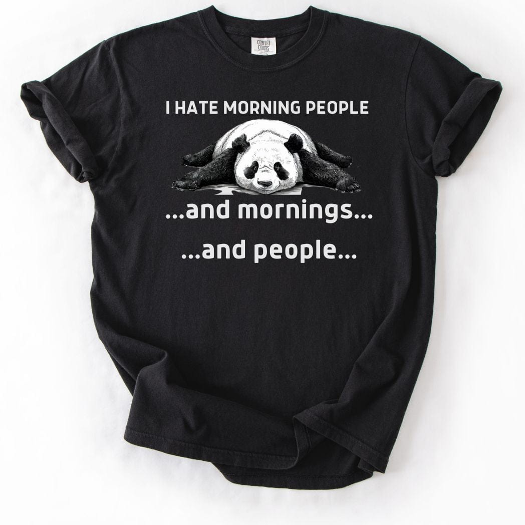 I hate Morning Casual tee