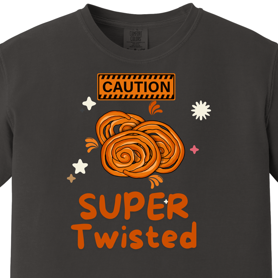 Jalebi - Caution Super Twisted Tee