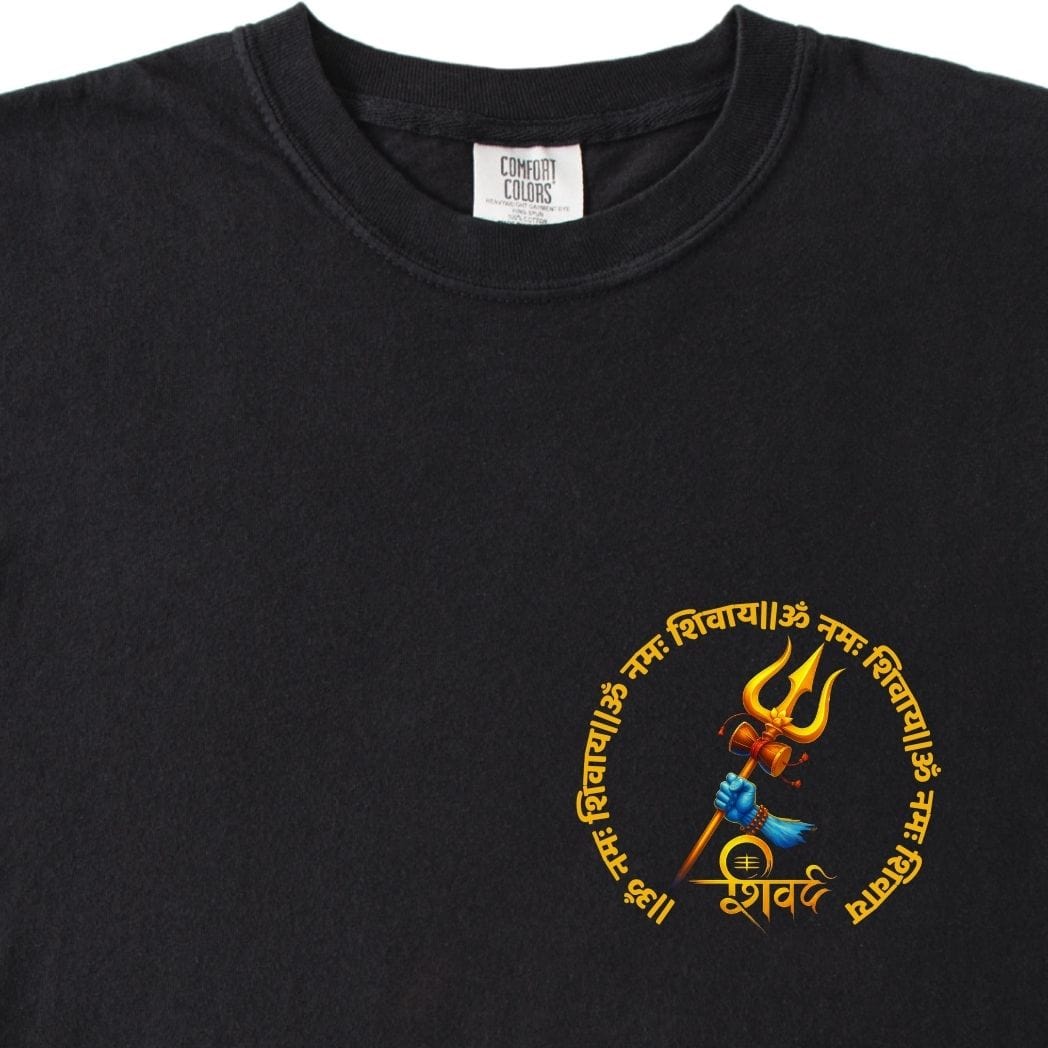 Shiv Ji Trident Om Namah Shivay Tee