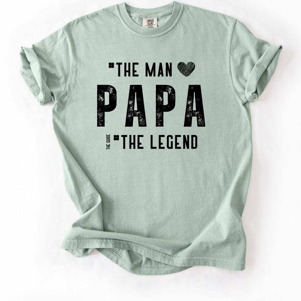 PAPA - The Man The Guide The Legend Dad Tee