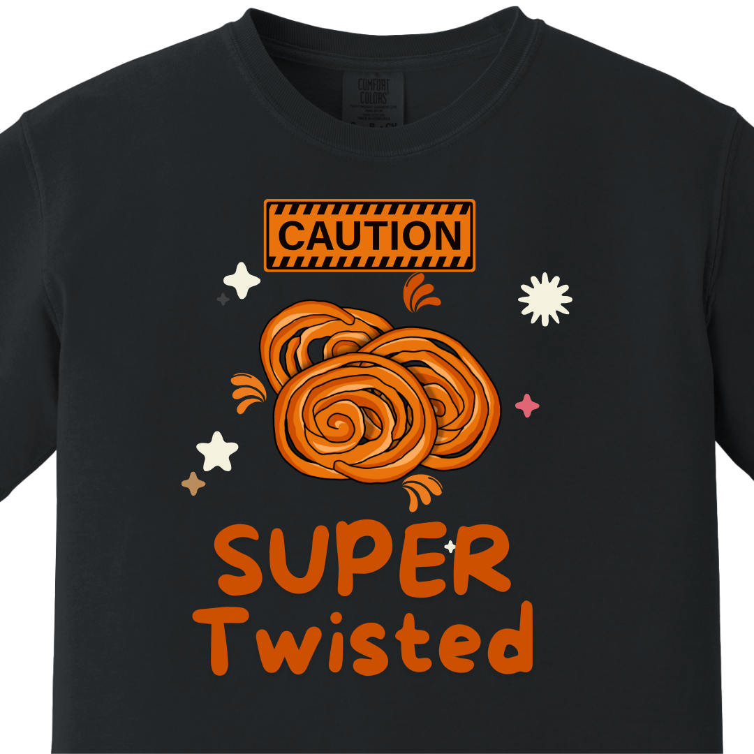 Jalebi - Caution Super Twisted Tee