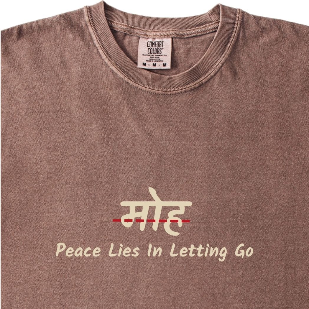 Moh - Peace Lies in Letting Go Tee