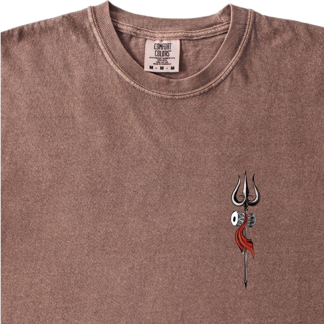 Shiv Trident (Trishul) Minimalist Tee