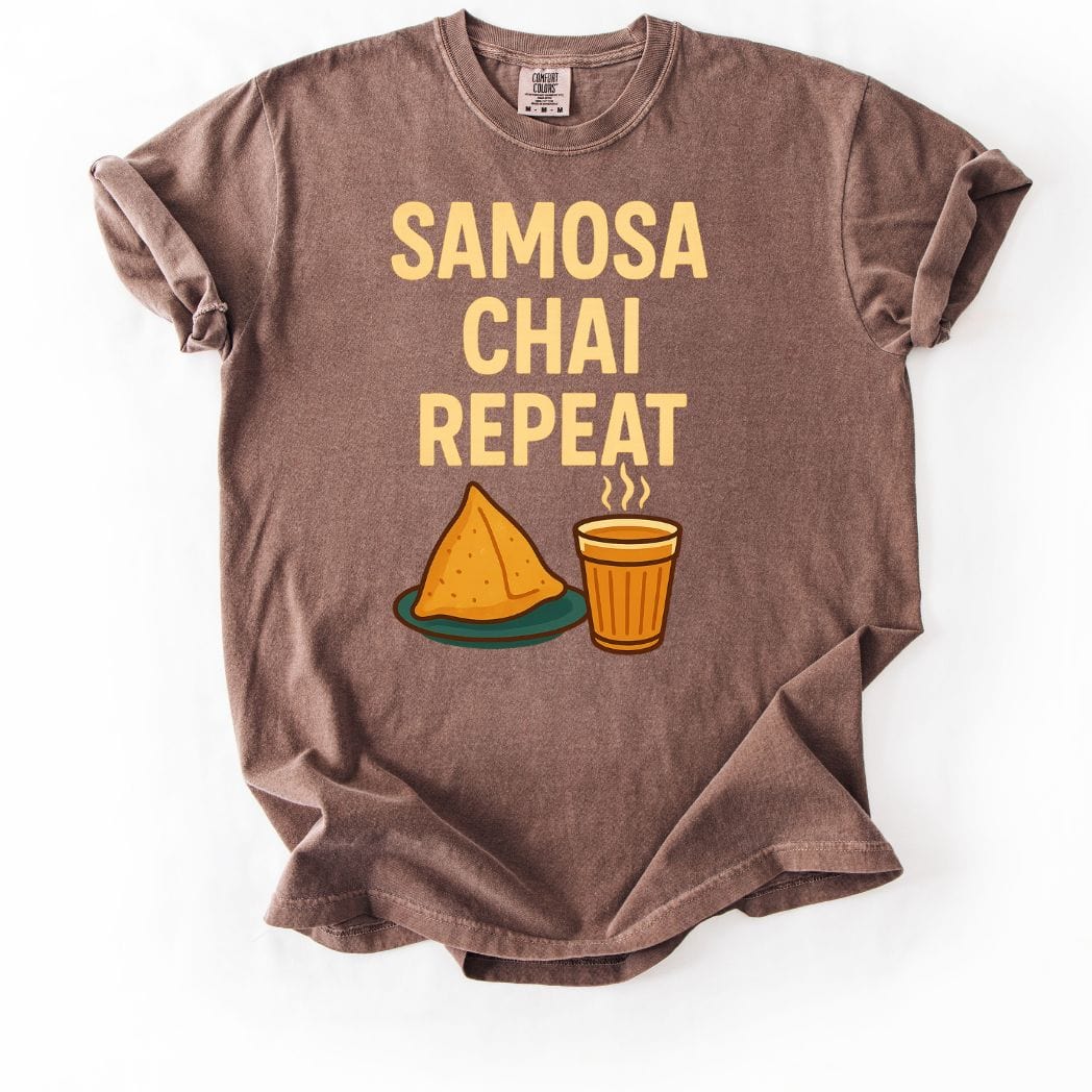 Samosa Chai Repeat Tee
