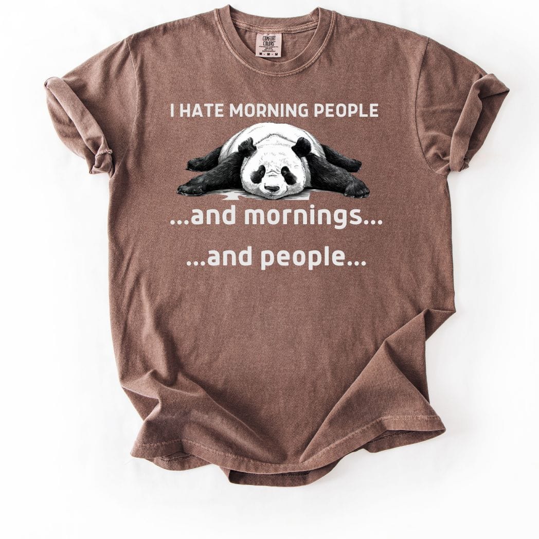 I hate Morning Casual tee