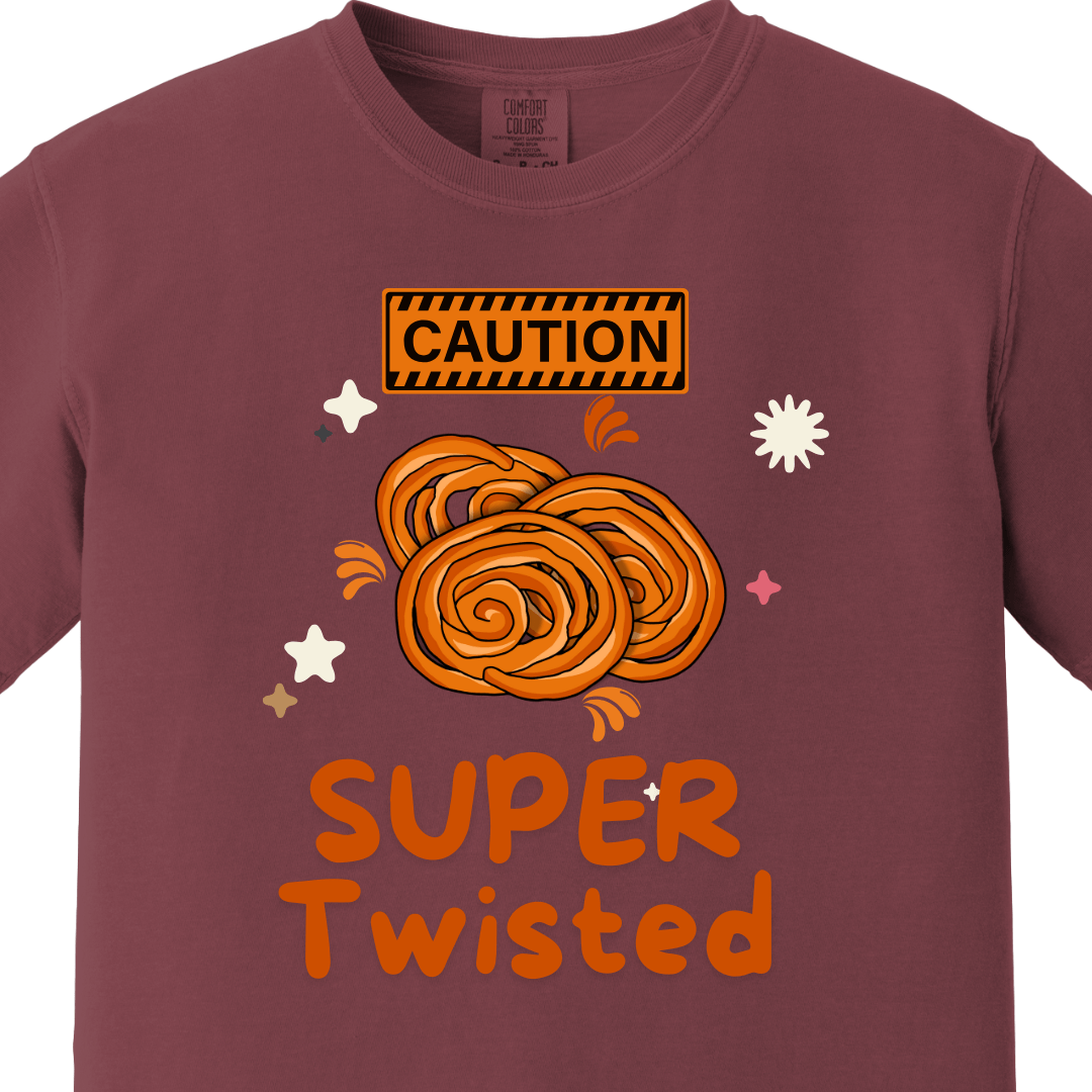 Jalebi - Caution Super Twisted Tee