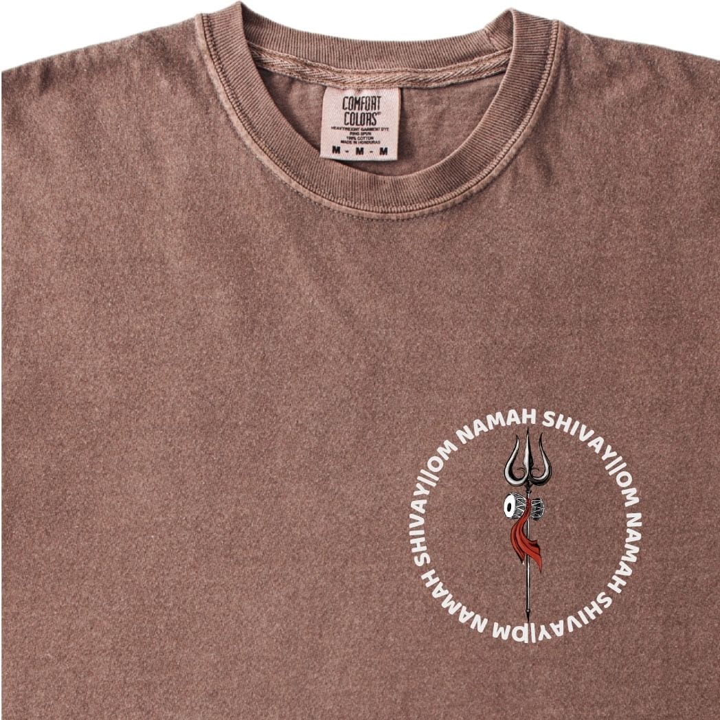 Shiv Ji Trident Om Namah Shivay Tee