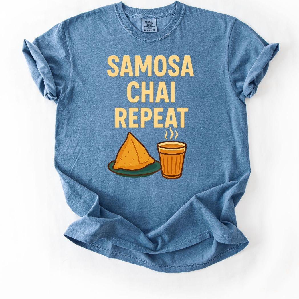 Samosa Chai Repeat Tee
