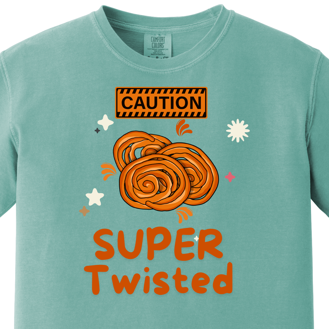 Jalebi - Caution Super Twisted Tee