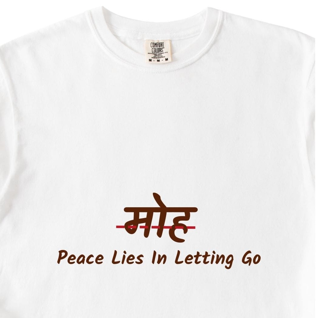 Moh - Peace Lies in Letting Go Tee